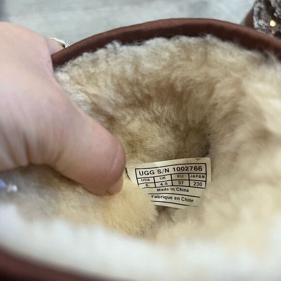 Sequin Gold Low (1-1.9 in) Heel Height Boots for Women - Picture 6 of 7